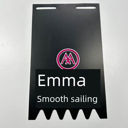 Emma电池车水障电动助力滑板车通用加厚挡泥板皮革水障皮革挡泥板