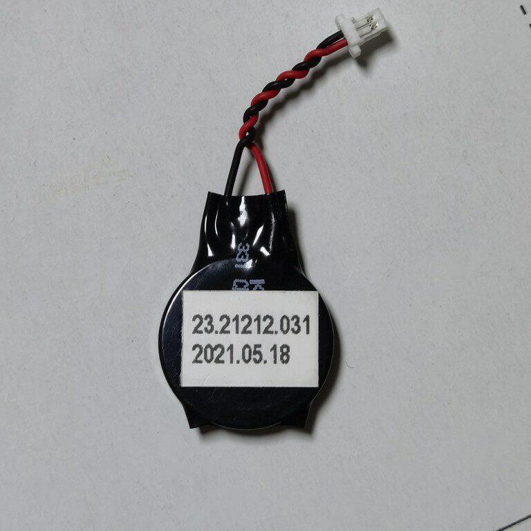 原装正品 dell 戴尔5368笔记本coms电池主板电子小头23.21212.031