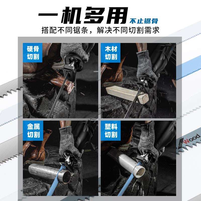 电动锯骨机家用小型切割机猪蹄牛排排骨冻肉骨头剁骨锯肉切骨机