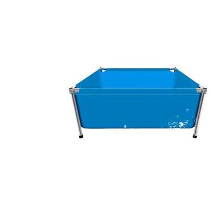 加厚镀锌帆布支架鱼池摆摊养殖篷布鱼池耐磨防水布水池移动蓄水池