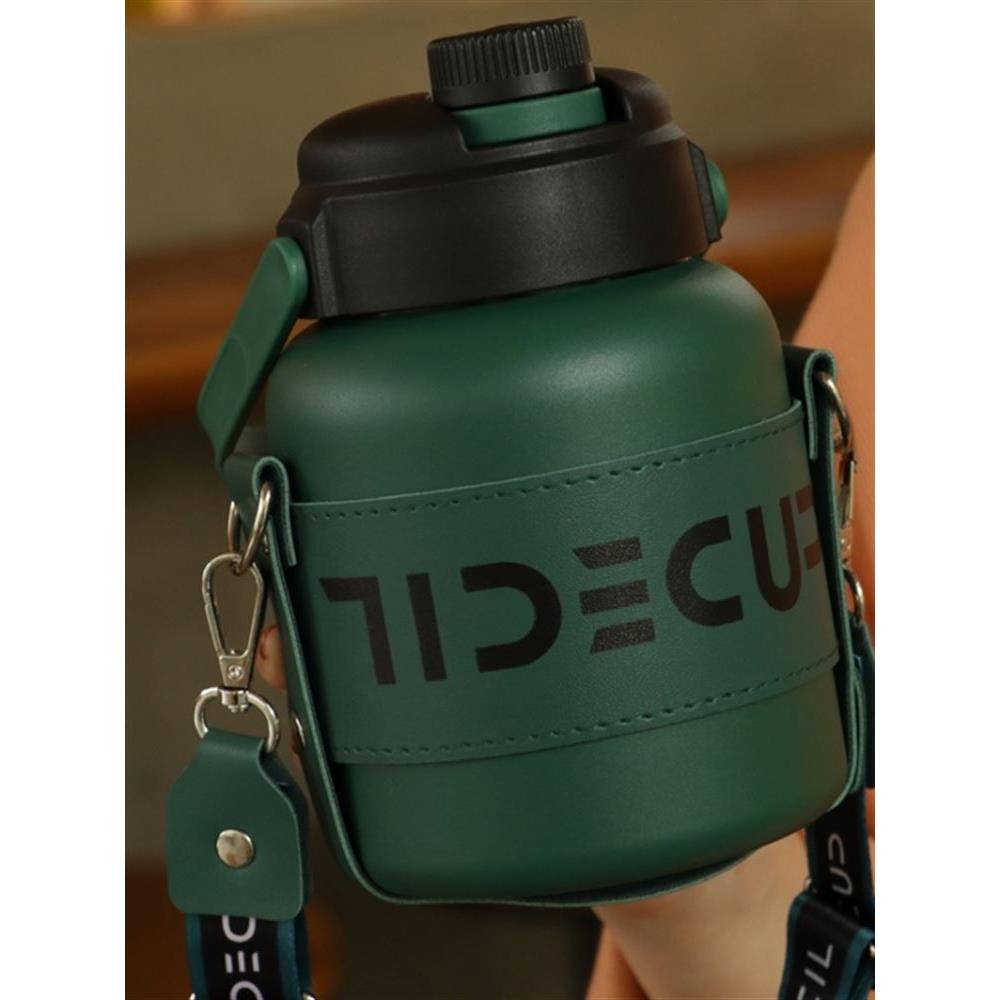 高颜值316不锈钢吸管水杯壶大容量儿童保温杯高档大肚杯子女学生