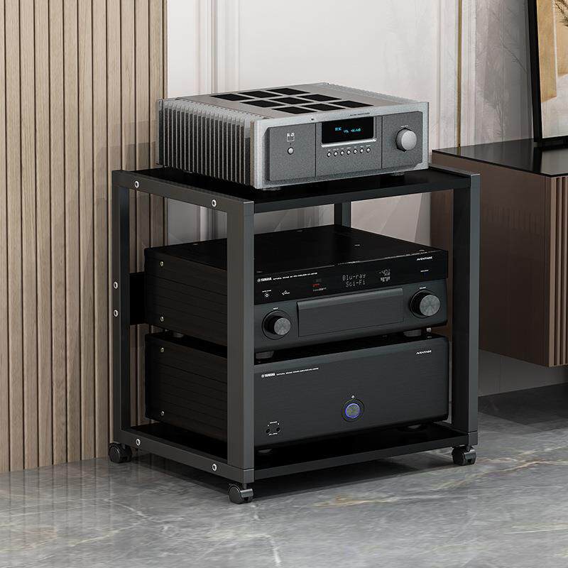 功放机架多层家用胆可调响节间距移动YR-00885机支架HIFI音机柜音