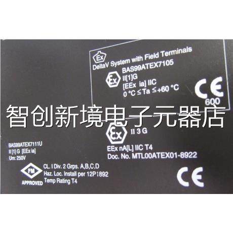 FISHE-R0ESEMOU NT【 BAS99RATX7105 】 MTL00ATEX01-8922在16-3