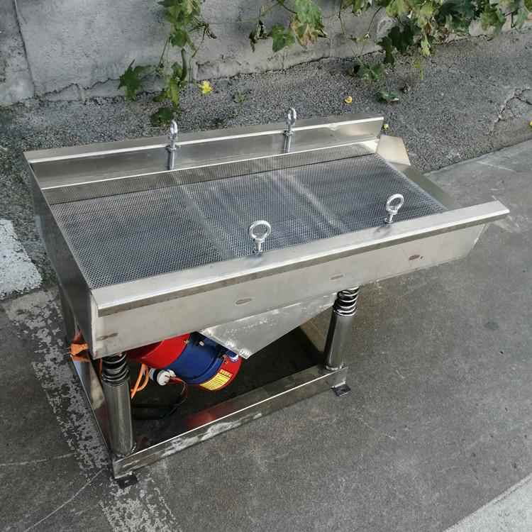 炒货干果盐沙分离机小型不锈钢大小分级筛直线振动电筛子