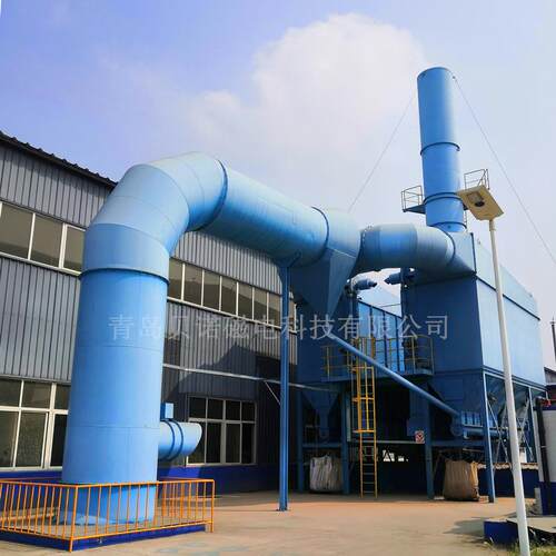 中频炉除尘设备1tT5吨6吨中频炉粉尘除尘设备扁布袋脉冲式除尘器