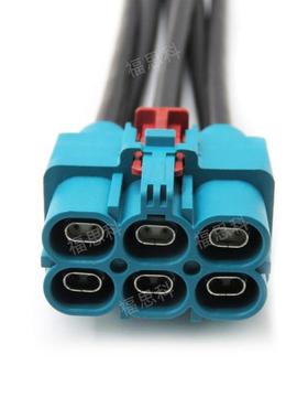 H千m-MTD以太网六腔连接器单腔双腔四腔高频TGL太网线h以td兆网线