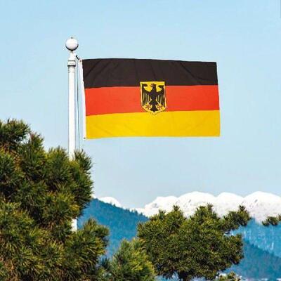 Germany National Emblem Flag with Metal Eyelets German