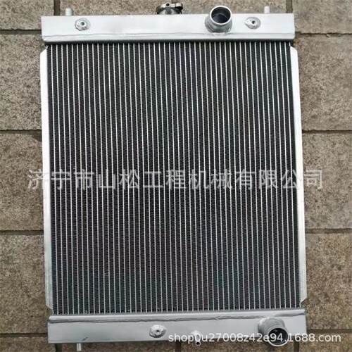 EX250-5A670470-3挖掘机水箱油散中冷散热器总成冷凝器配件