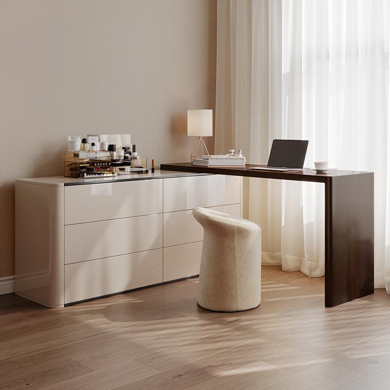 SS梳妆台意式极简化妆桌卧室收纳柜KKYL现代轻奢斗柜一体时刻凯丽