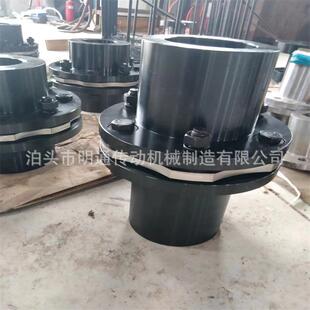 304不锈钢膜片连轴器 M16螺栓弹性套六孔DJM型 JM型弹性联轴器