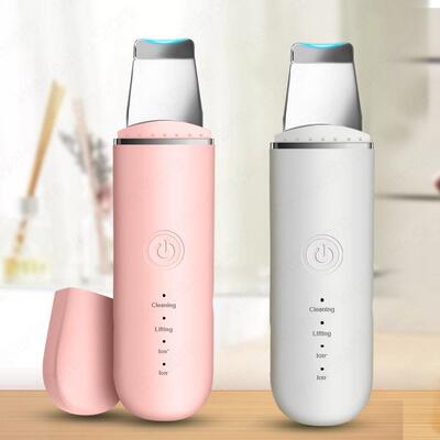Skin Ultrasonic Scrubber Deep Face Cleaning Machine Peeling