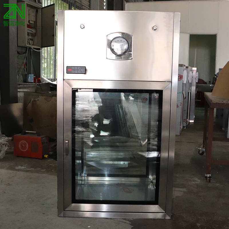 厂家批发不锈钢电子互锁传递窗 生产实验室自净式物品传递窗