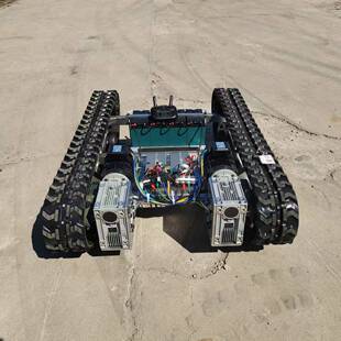 源头厂家电动遥控履底盘车橡ATU胶履底带盘运行走带输车