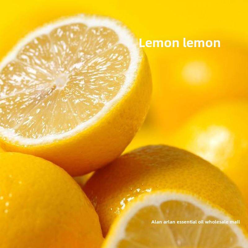 正品进口纯柠檬油30ml提肤色亮控收油敛增精白提神香薰按摩单方精