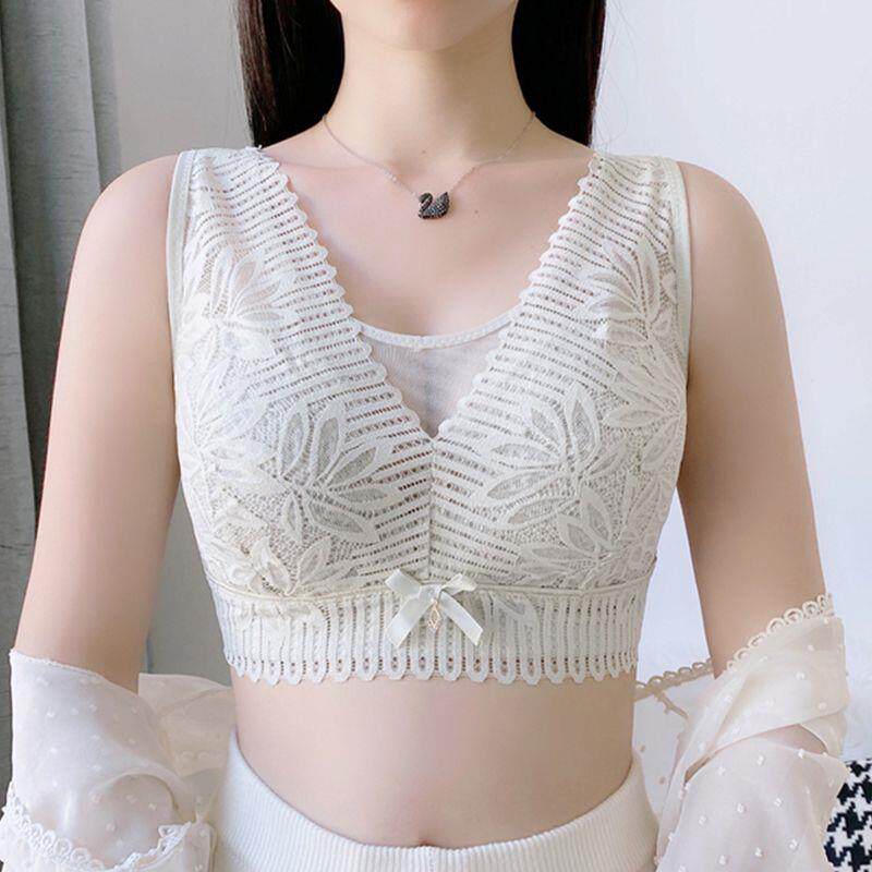 超薄内衣女大胸显小缩胸聚拢调整型胖mm无钢圈大码显瘦全罩杯文胸