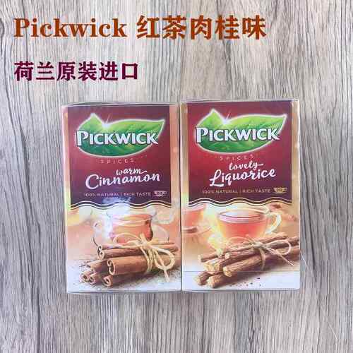 荷兰进口PICKWICK水果茶小茶包 肉桂红茶20包装 下午茶休闲果茶