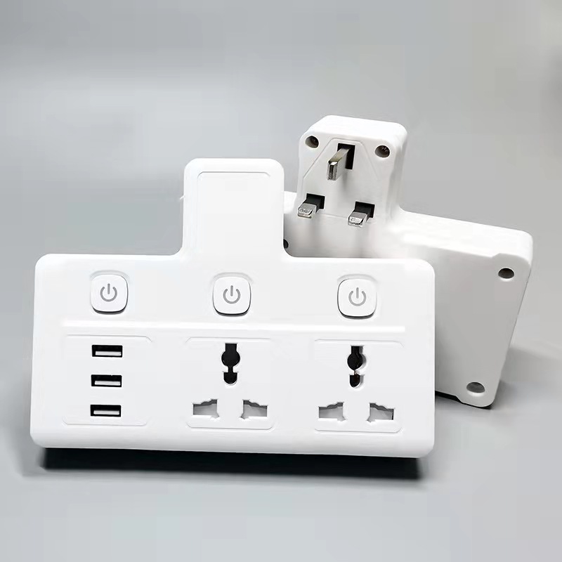 香港澳门使用多用插座转换器插线板无线电拖板USB排插功能插