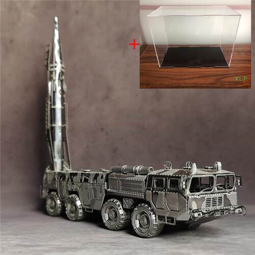 新款邮南源3D金属装模型拼 diy益智拼图 礼品 摆件 东11号包导弹