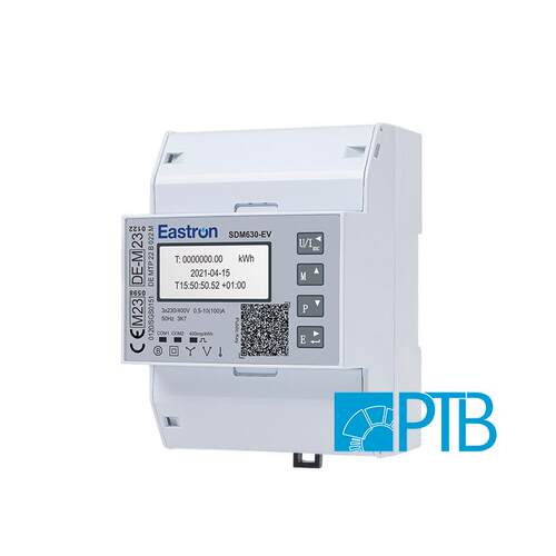 东鸿SDM630-EV三相智能电表PTB/MID/Eichrecht认证充电桩适用