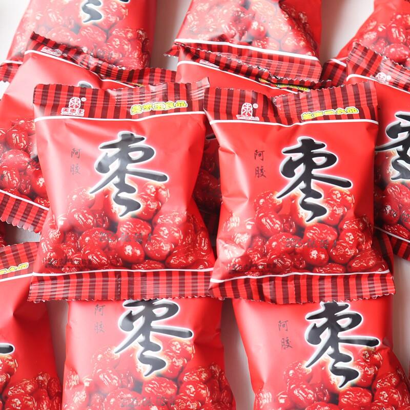 美枣王阿胶枣无核蜜枣河北产喜蜜枣煲汤熬粥茶点心果脯小包装零食