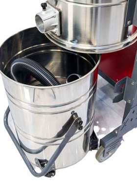 工业移动式吸尘器布袋过滤脉冲反吹XBK-2200w电动大吸力220v/380v