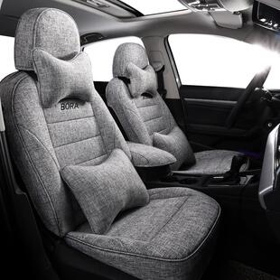 大坐众宝来亚麻446专车五专用汽车垫座轿车四季 座全包围一车一版