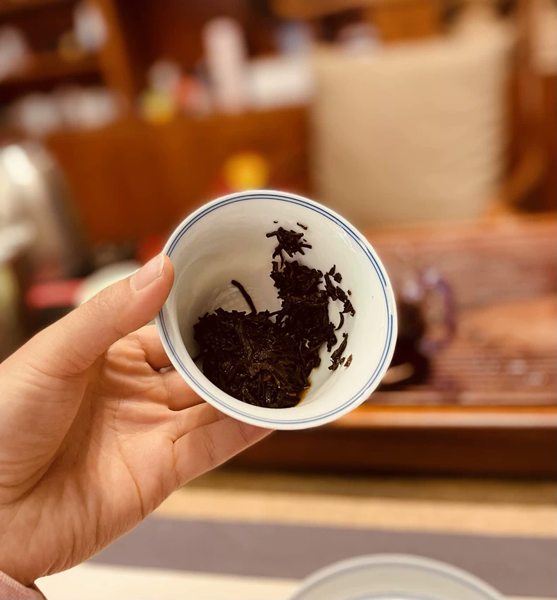 雲南班章大樹普洱茶/熟茶宮廷典藏品雲南猛海七子餅茶357克 普洱茶 BUASHOP普洱老茶