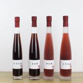 小肚果酒瓶北欧风玻璃空瓶葡萄酒瓶375ml 500ml磨砂高端酒瓶定制