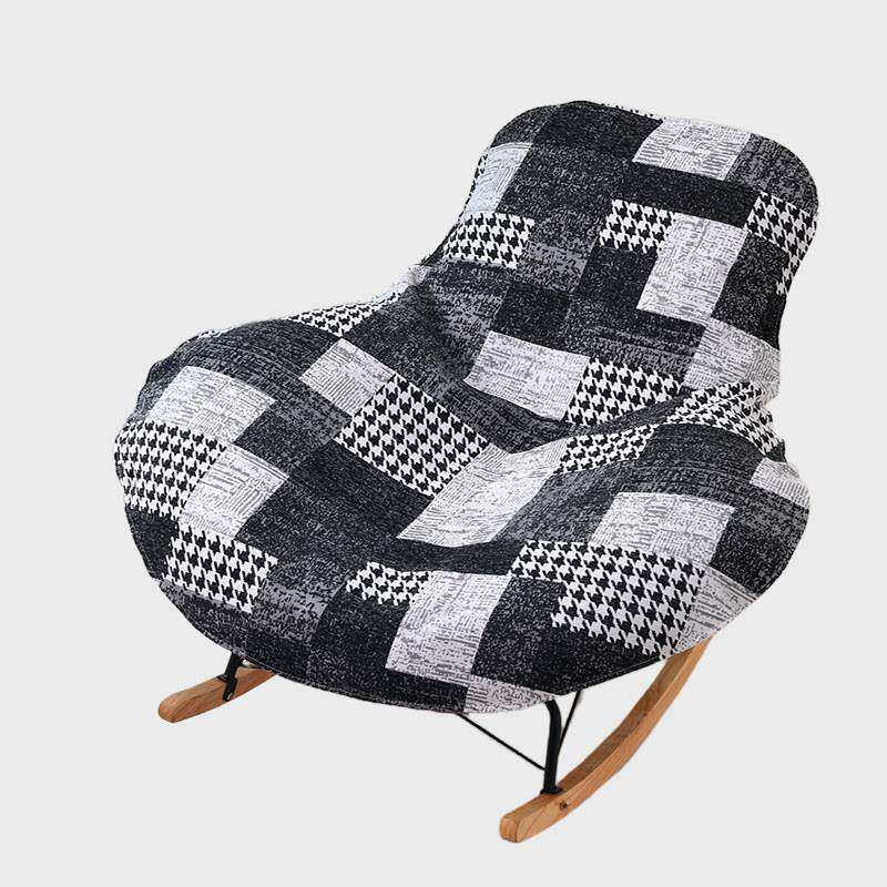 摇摇椅单人沙发垫单个椅子替换套罩盖布摇椅懒人躺椅垫坐垫防滑垫