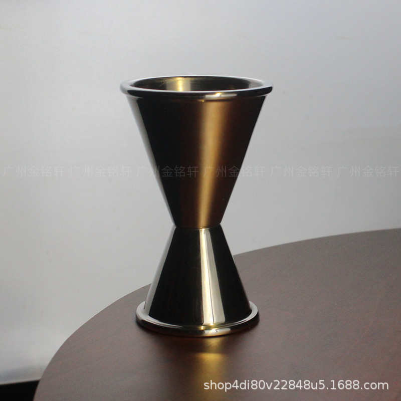 大都会量酒器重手感日式量酒杯加厚盎司杯30ml60ml量杯带刻度线条