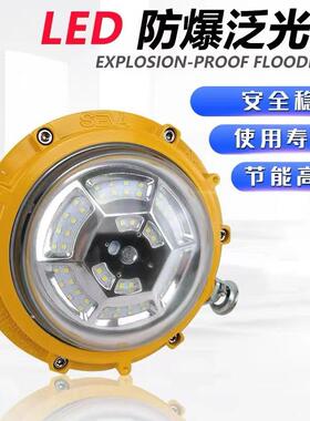 SW7151防爆LED泛光灯20w30w40w50w化工厂油罐区吊杆式防眨平台灯