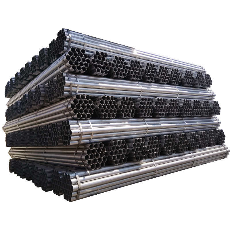 4分6分水管穿线钢管镀锌管空心圆管镀锌大棚管镀锌钢带管衬塑走水