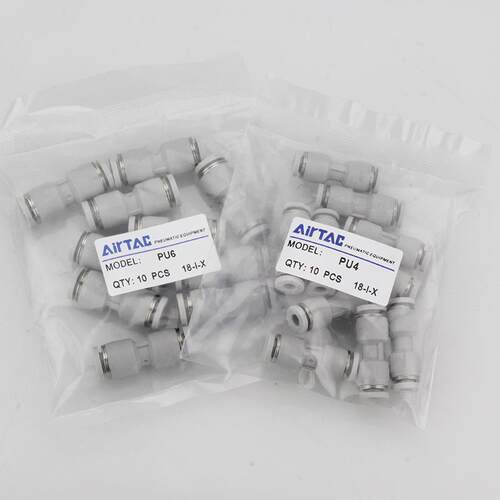 AirTAC亚德客气管直通快速接头PU4 6 8 10PG6-4 8-6 10-8 12-10