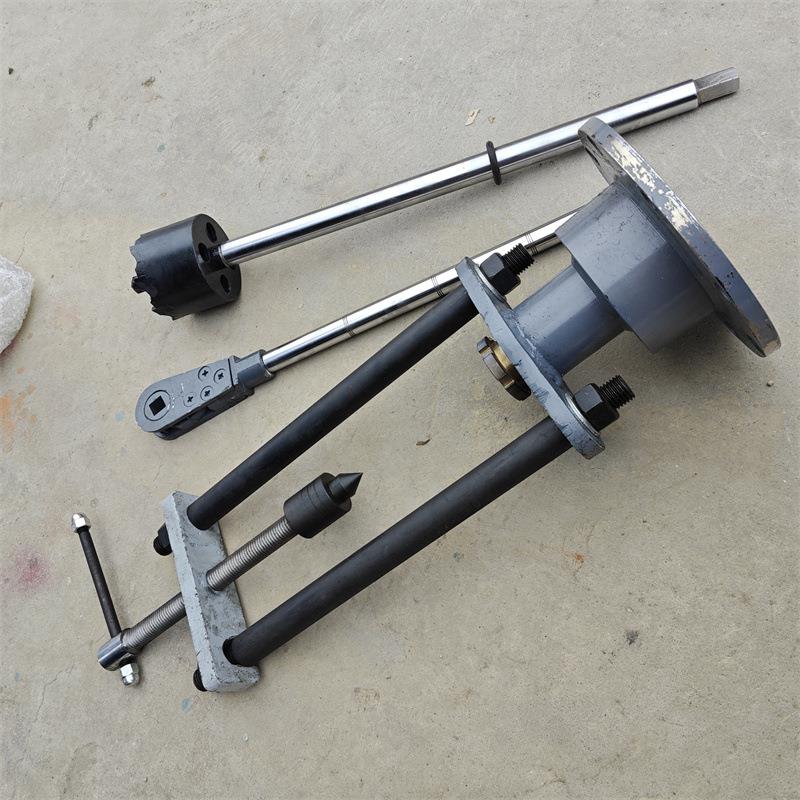 AX-ZG2-S型密封式手动开孔机 供水管道开孔器 管道带压开孔工程