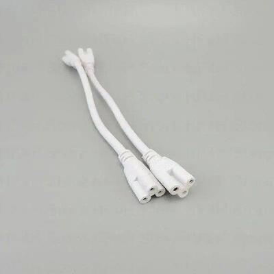 white 1/2/5pcs T4 T5 T8 3 pin LED Tube Connector Two-phase