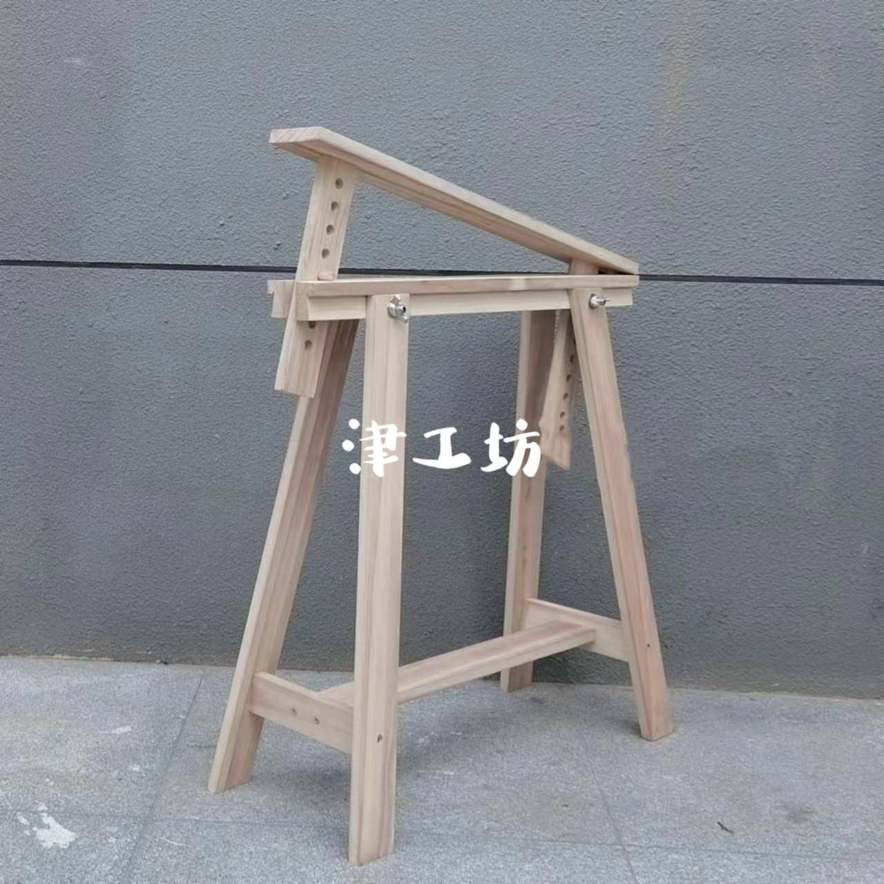 实木升降桌架支架台架桌腿桌脚台脚美术美工办公家具配件图片