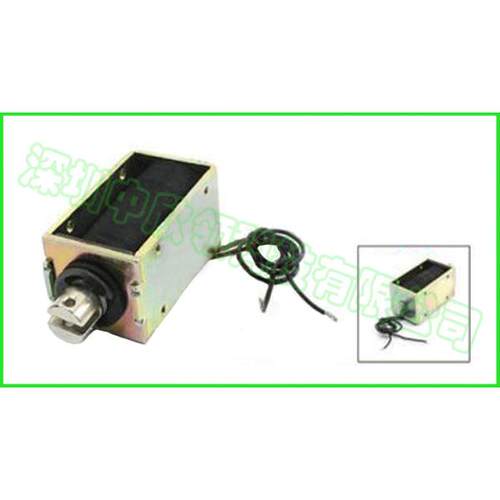 方形直流拉式电磁铁HIO-1253L-24V23电容设备分拣机金融设备机