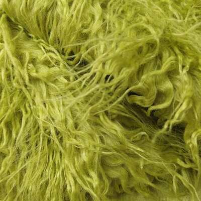 长现货滩面料长毛滩羊长毛绒羊绒毛萝卜丝9cm