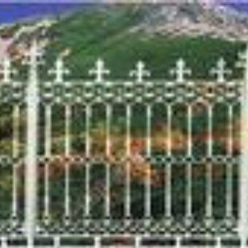 小区院墙铁艺护栏铁栅栏庭院围墙铸铁护栏欧式铁艺栏杆厂家供应