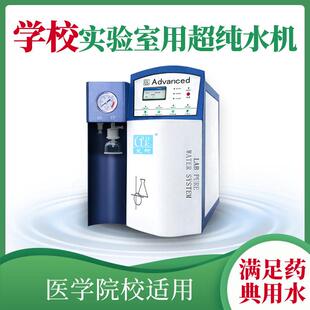 艾柯大学实验室一级水机 20L/H 超纯水 离子色谱实验专用