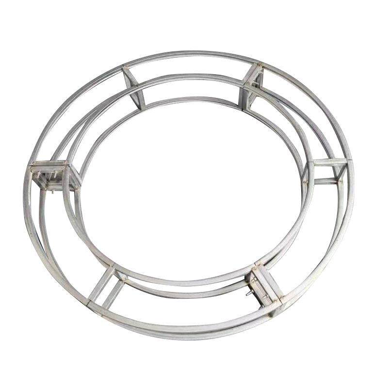 圆型铝合金桁架舞台灯光婚庆造型架搭建厂家各种规格道具移动便携