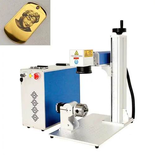 Portable Fiber Laser arking engraving achine 80w100w200w