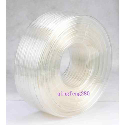 50米透明PU20X16气动软管蓝色气线内径16外径20MM红PU气管20*16