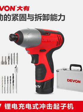 DEVON有5228-Li-12H12大V锂电切割机丝冲击起子机无品牌//螺丝批