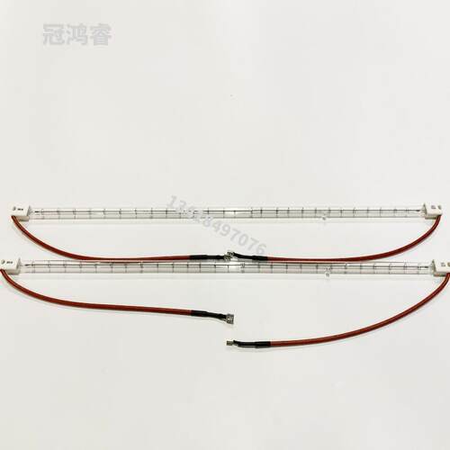 IR灯1500W印花机加热灯管 580MM塑料焊接机 吹瓶机卤素透明加热灯