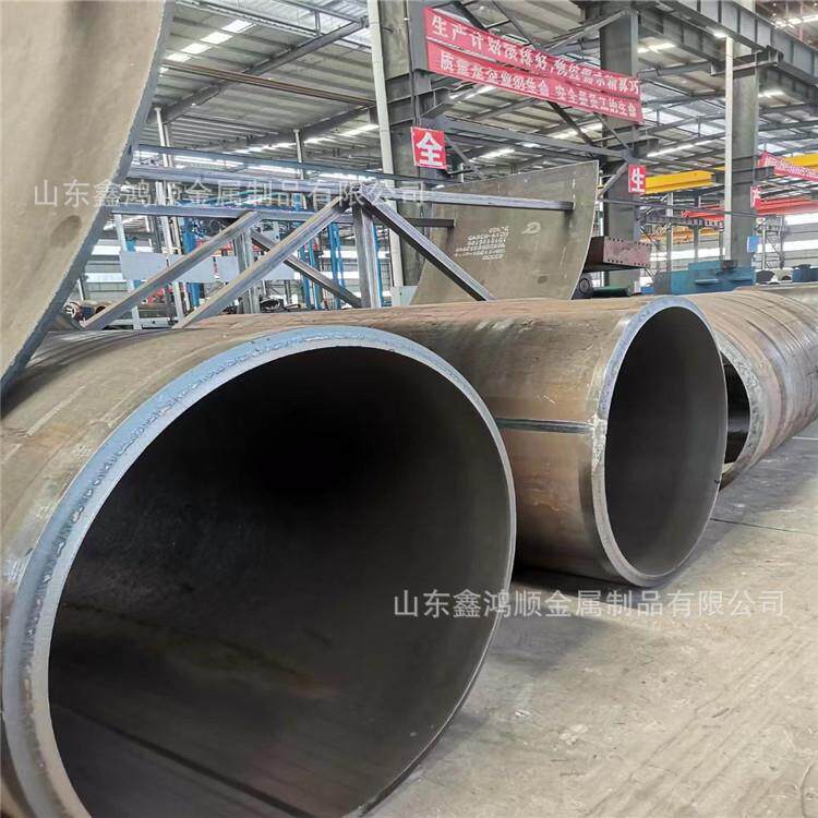 我司生产高层建筑 管柱制作 钢板Q345卷管 钢板 锥形管发货快