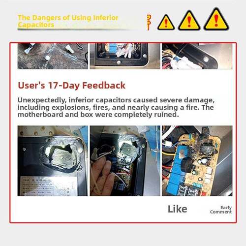 Cbb61原装防爆吸油烟机专用启动电容器配件型号4Uf5Uf6Uf通用