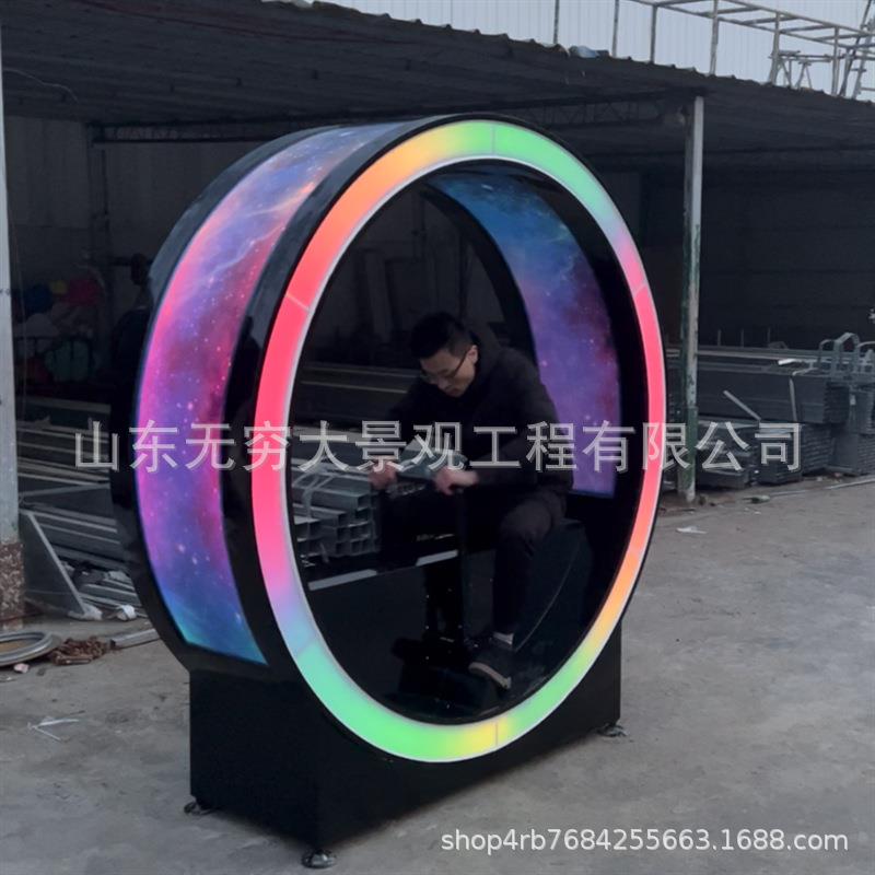 无发动力脚踏传感电单家车成人厂娱xcj0107-乐竞速互动道具制作划