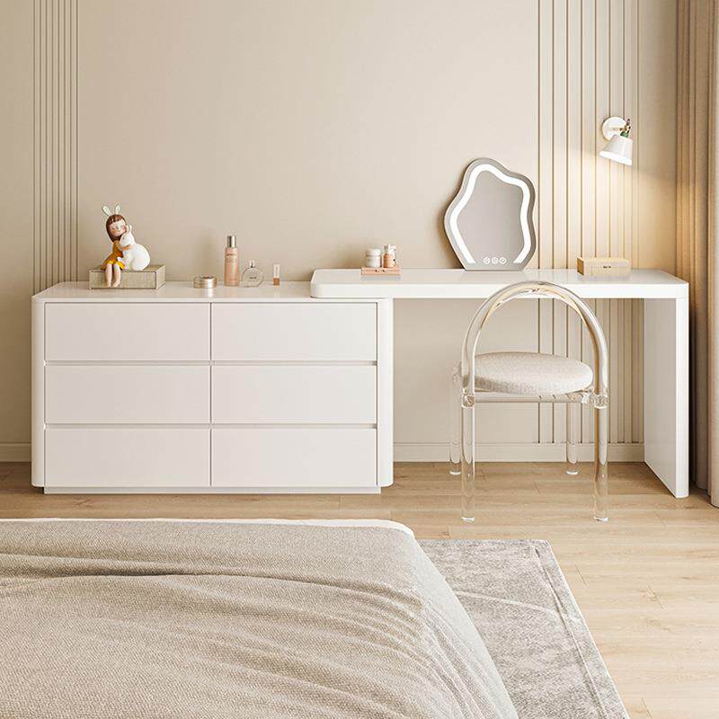 轻奢斗柜梳妆台一体现代简约卧室化妆桌书桌电视柜转角收纳储物柜