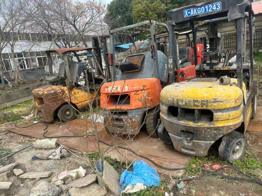 4月12日扬州委托-资产处置报废叉车3台,网络拍卖公告